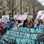 Muslim women march MEE