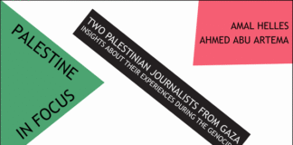 maandag 1 december – Palestine in Focus – two Palestinian journalists from Gaza – IISG Amsterdam