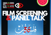 zaterdag 28 maart – film screening ‘Palestine 36’ en paneldiscussie – Den Bosch