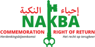 vrijdag 15 mei – al-Nakba herdenkingsbijeenkomst – Dominicuskerk-Amsterdam